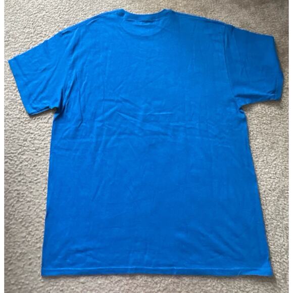 Joe Jax Shirt Adult Offshore Charter Tuna Fishing Shirt 2XL Mens XXL Blue Fish - Picture 2 of 5